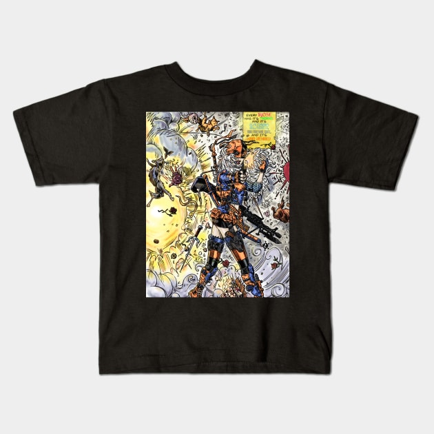 Rose Wilson Kids T-Shirt by Rudeman